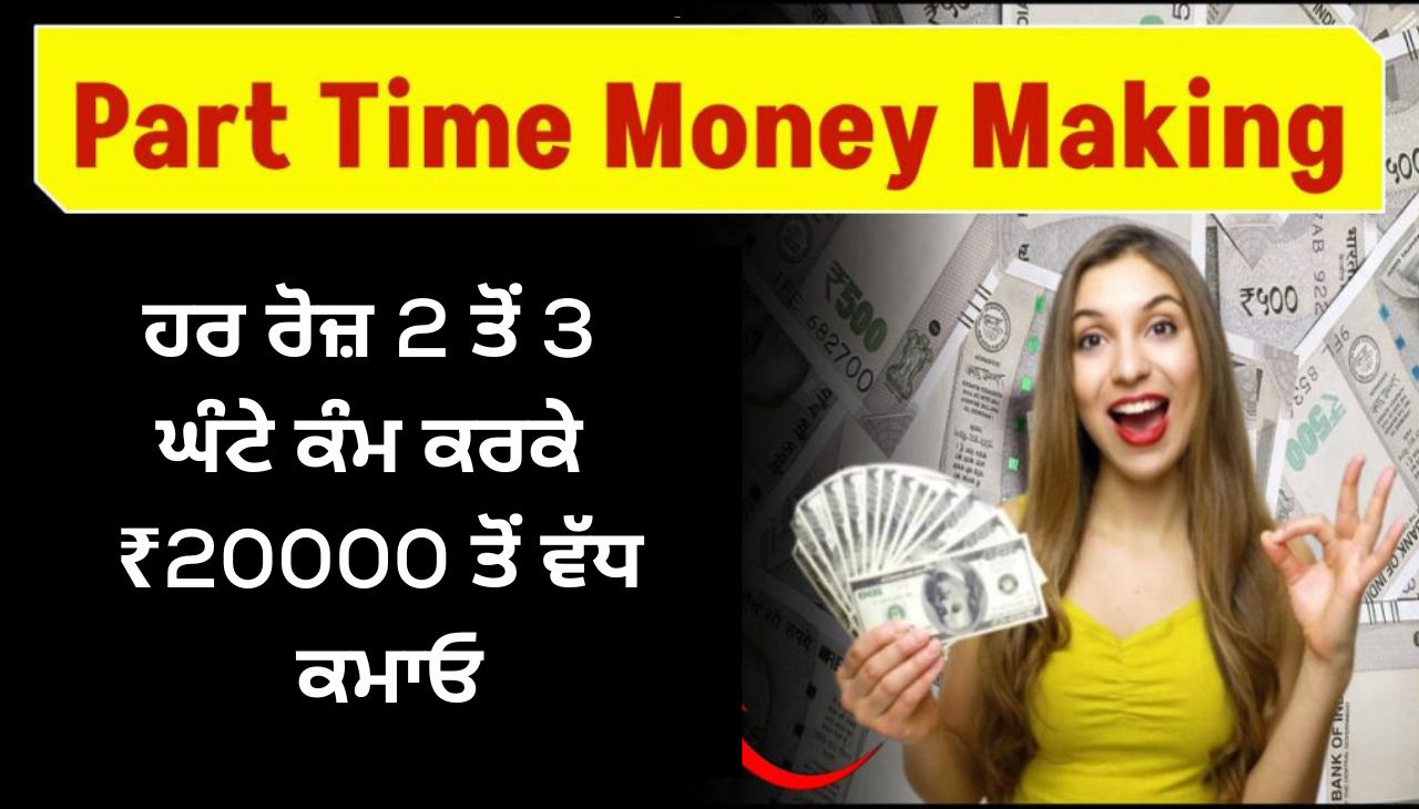 ਹਰ ਰੋਜ਼ 2 ਤੋਂ 3 ਘੰਟੇ ਕੰਮ ਕਰਕੇ ₹20000 ਤੋਂ ਵੱਧ ਕਮਾਓ